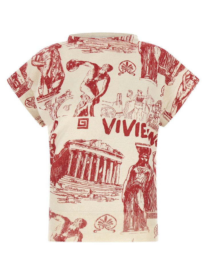 Vivienne Westwood Justine Top - Rosso | db0de5eda5acd4fc726feb6e947a35666397b9ad