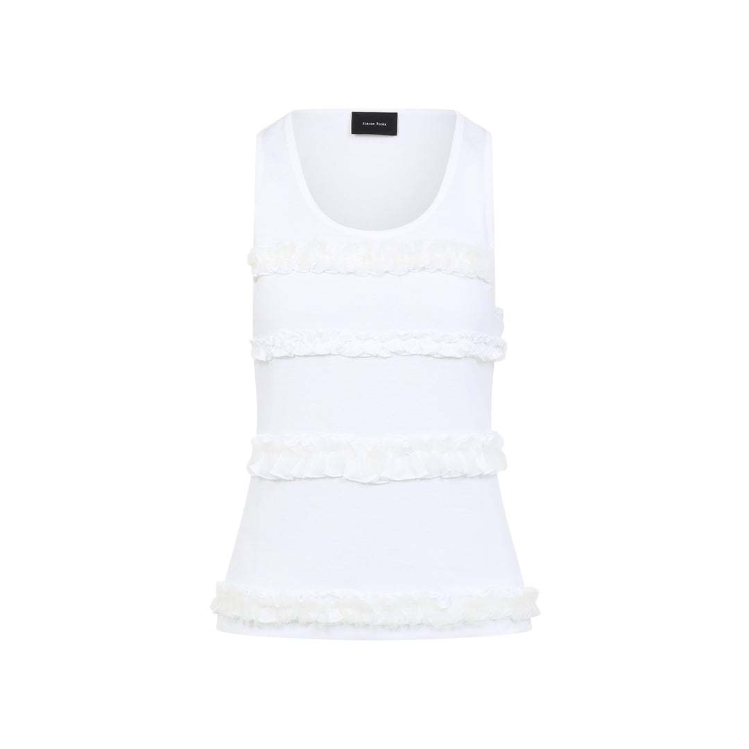 Simone Rocha Top - Bianco | 3adef2d1bc9b26efb072209cfb8358929de62e41