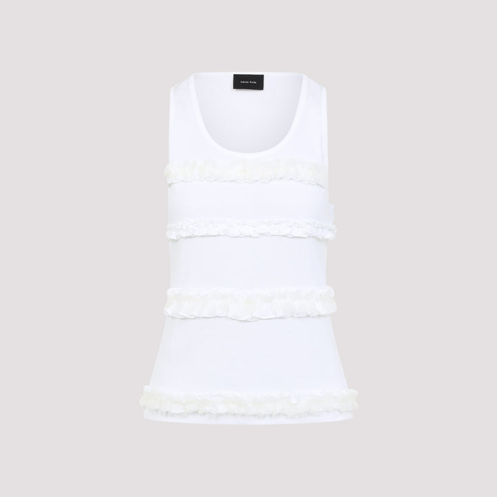 Simone Rocha Top - Bianco | 9be16b3f421ade75752be68732ba4ed161f416e0