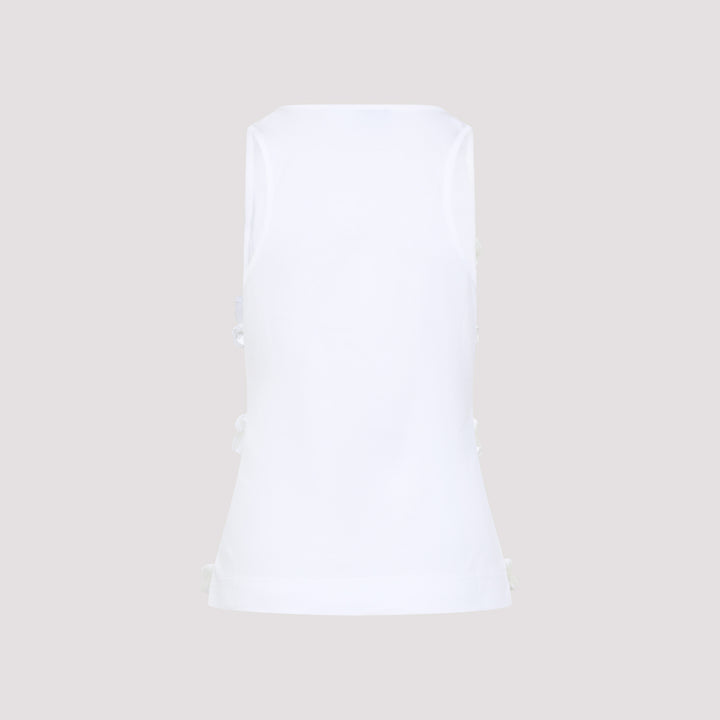 Simone Rocha Top - Bianco | fb39b2d30539cc4df15dee6bc779bef96c42dcf6