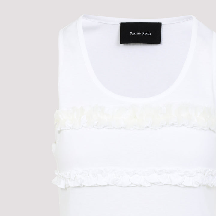 Simone Rocha Top - Bianco | 47c2c6a146d3ba843ac6708d6d45b20c1bf27960