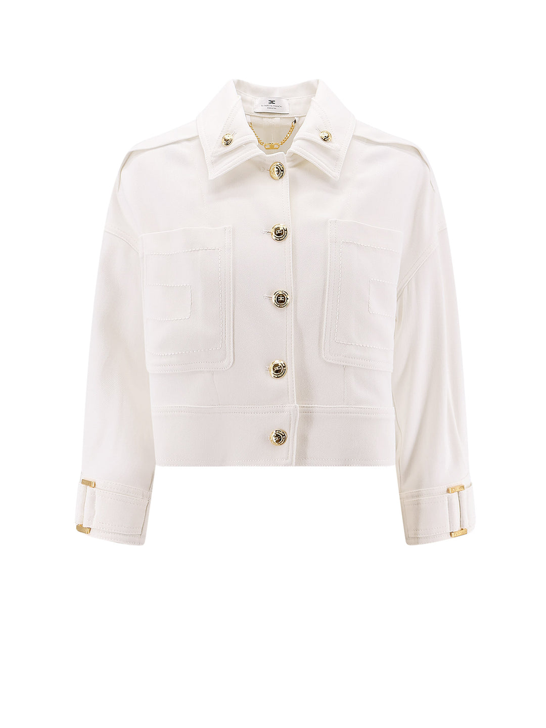 Elisabetta Franchi Jackets - Light and natural | 6798cf5dd76dcdb539ff6d888df64804708e14a1