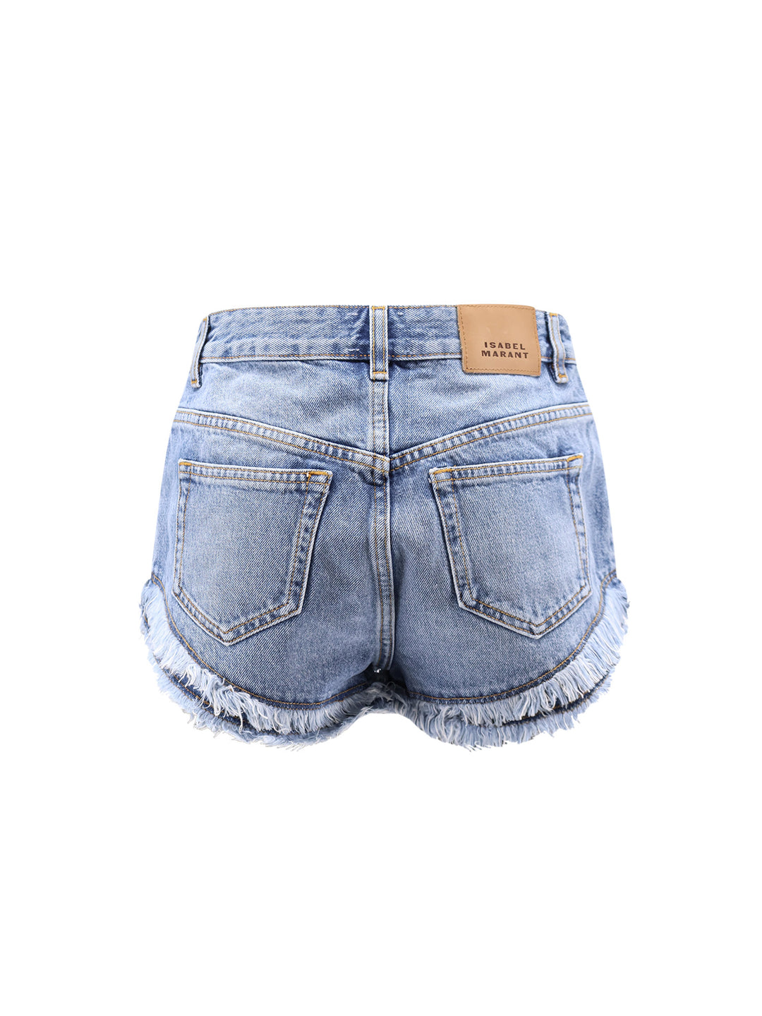 Isabel Marant Shorts - Blue and green | 0b6b5326cde57abf33fae9239cd127799a1ad6de
