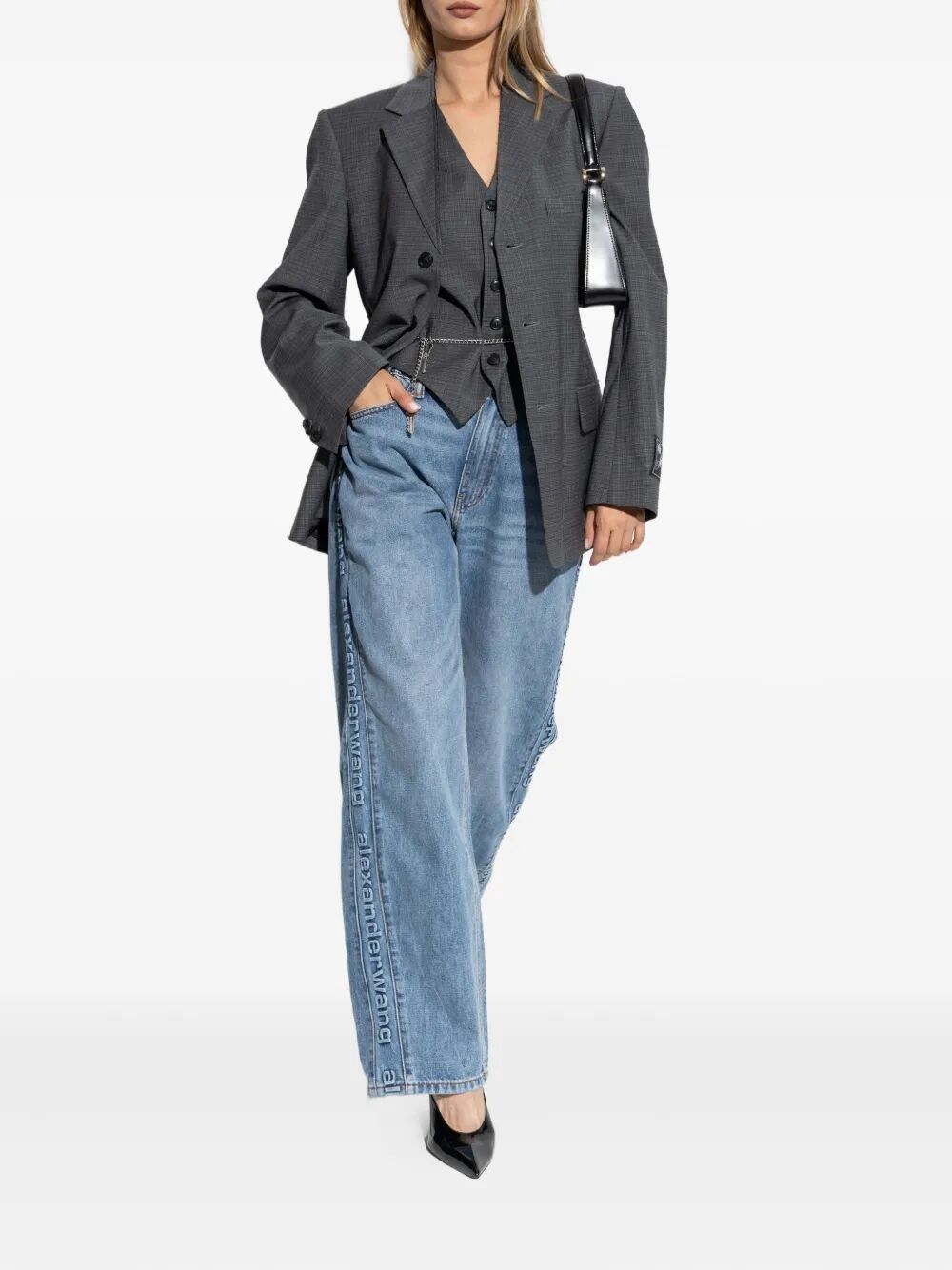 Alexander Wang Gilet - Grey | aa32035463eadb49eed04b38c917a0fd539fe20d