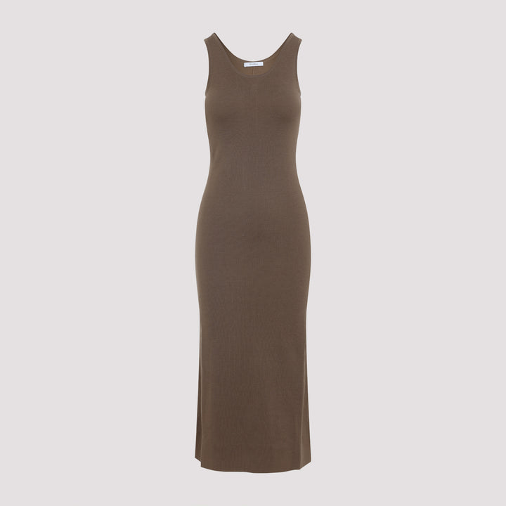 Max Mara Long dresses - Marrone | de476fa4ddcdf9a2a51876ac638047f3acc08b23