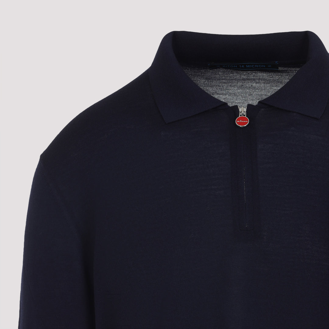 Kiton Polo - Blu | a227bdc9c687d7cf98233cb2408a094907803c56