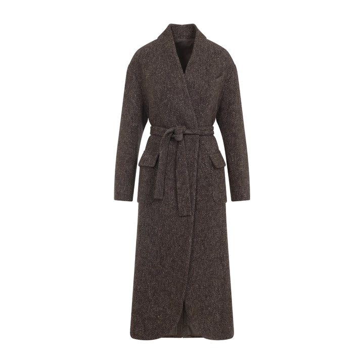 Brunello Cucinelli Double breasted & peacoat - Marrone | 7aad21a7a2b9f6bc0c4511e279b2787552b97f9a