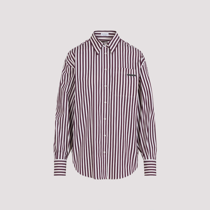 Brunello Cucinelli Shirts - Bianco | 1ec429a350d1e408bf6e4f200c221fb37531ccae