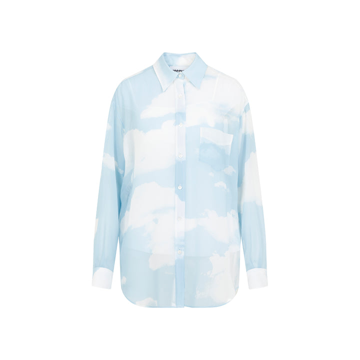 Moschino Shirts - Blu | 5e044b6cade5161b66f621a6275ba6be8de4fdac