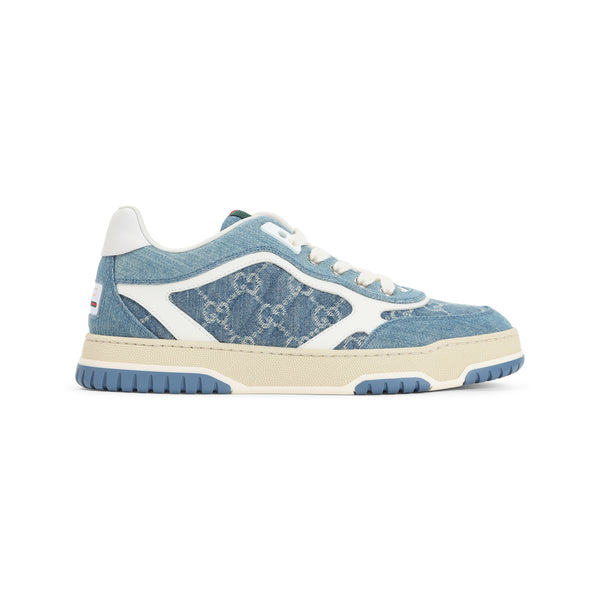 Blue Cotton Re Web Sneakers