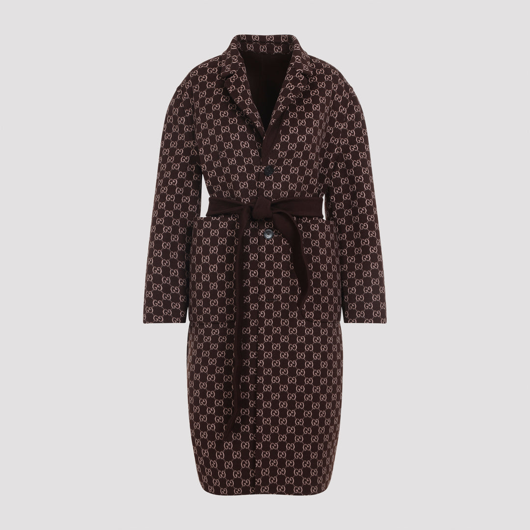 Gucci Double breasted & peacoat - Marrone | 1b0500cf9cb74e3f3ba70d29e1f8b01c8172dffd
