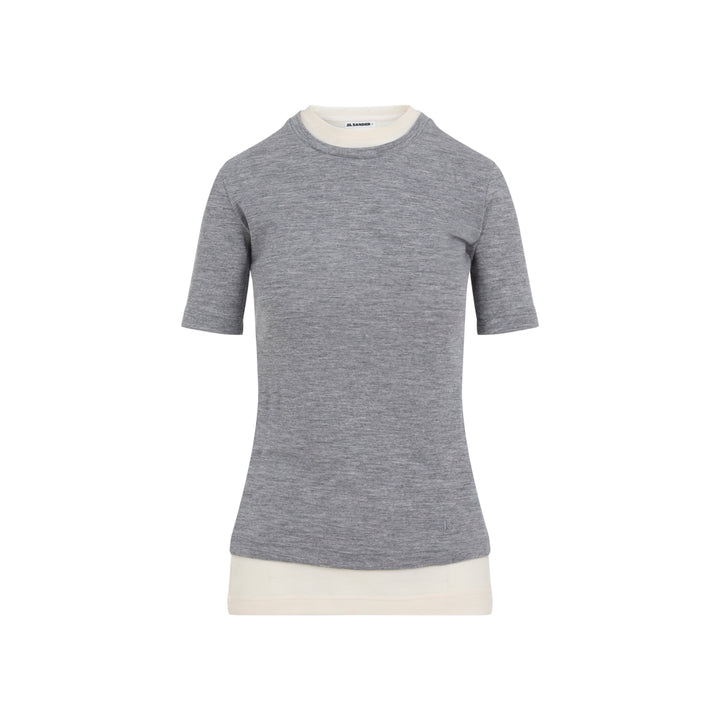 Jil Sander + Top - Grey | d654a49daf3b234ea6522368ffe277e3c13adb64
