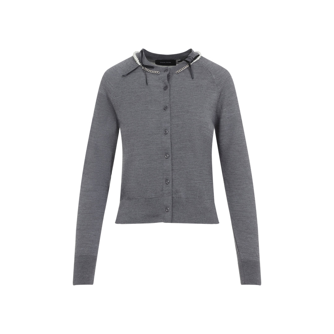 Simone Rocha Cardigan - Grey | d18b2ed42aa6c6aafb6340733c7c80a8ffd84c0b