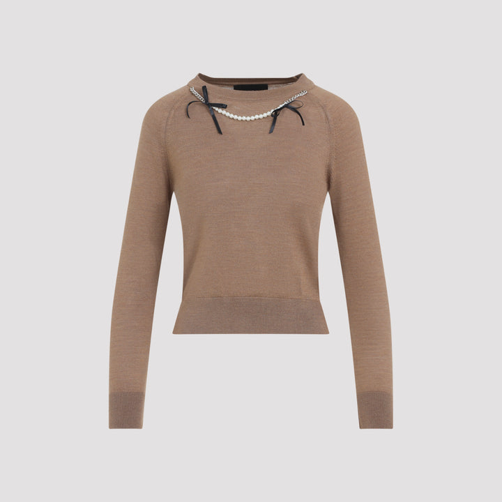 Simone Rocha Pullover - Marrone | 463a1eda21c8774e6a30f0fd0210797cc15db6c1