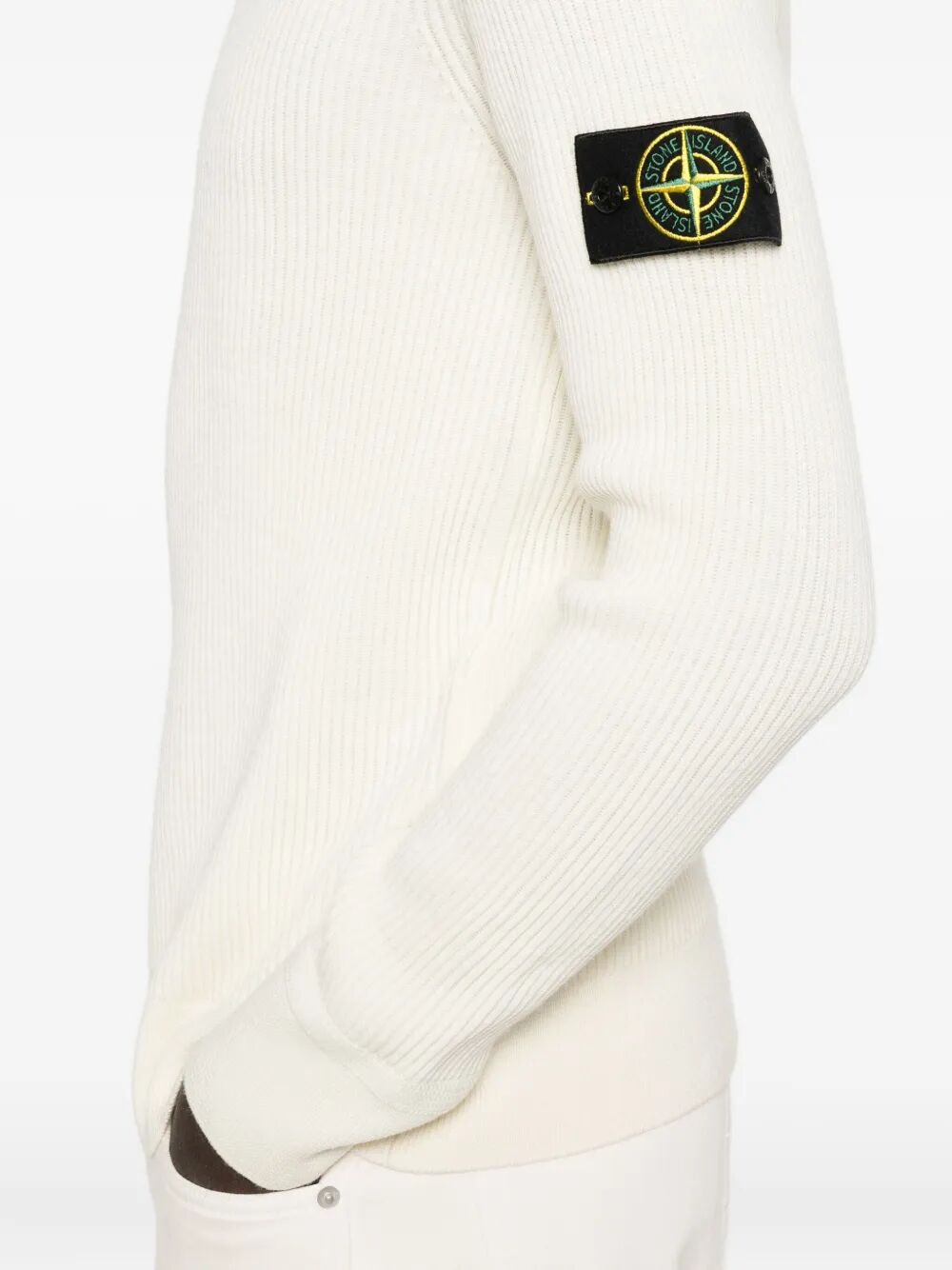 Stone Island Turtle neck - Bianco | 7f1d47652d279f5725e74d0068f975b05a7b5589