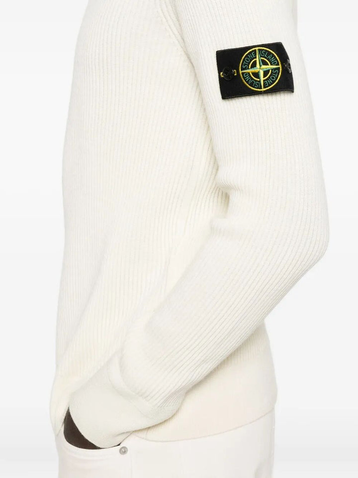 Stone Island Turtle neck - Bianco | 7f1d47652d279f5725e74d0068f975b05a7b5589
