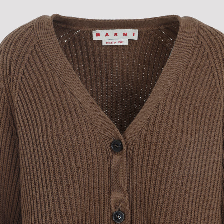 Marni Cardigan - Marrone | eaf94b0f413cac702dd0955e7623d41e9ae2cb69
