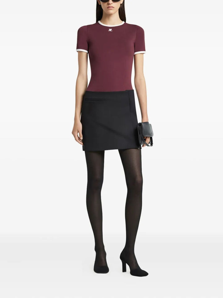 Courreges T-shirts - Rosso | bbaff86fc8ebd424ce2c854bbce84dba422edc29