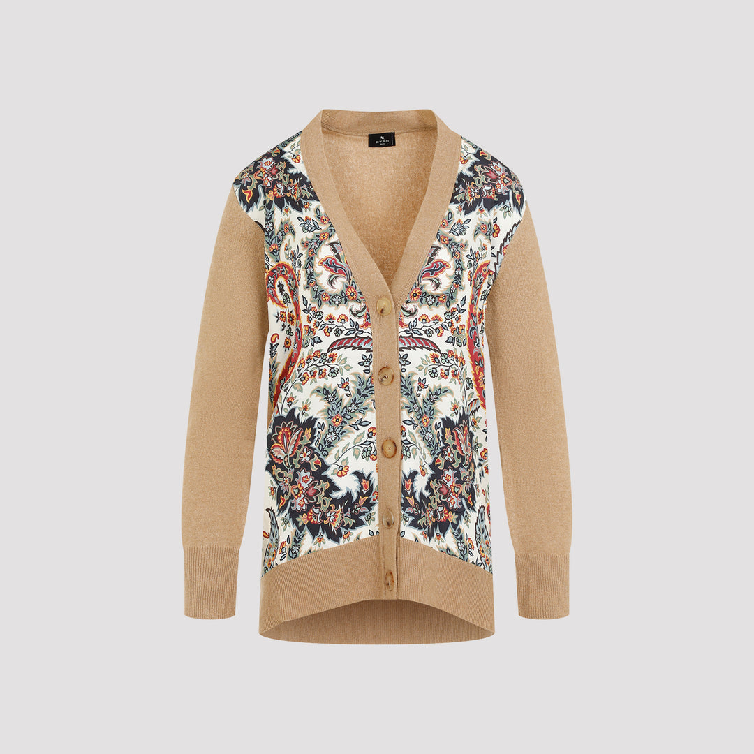 Etro Cardigan - Nude & Neutrals | 9e8cc1ed1b612083e02bd3b917f358c2f50c8ade