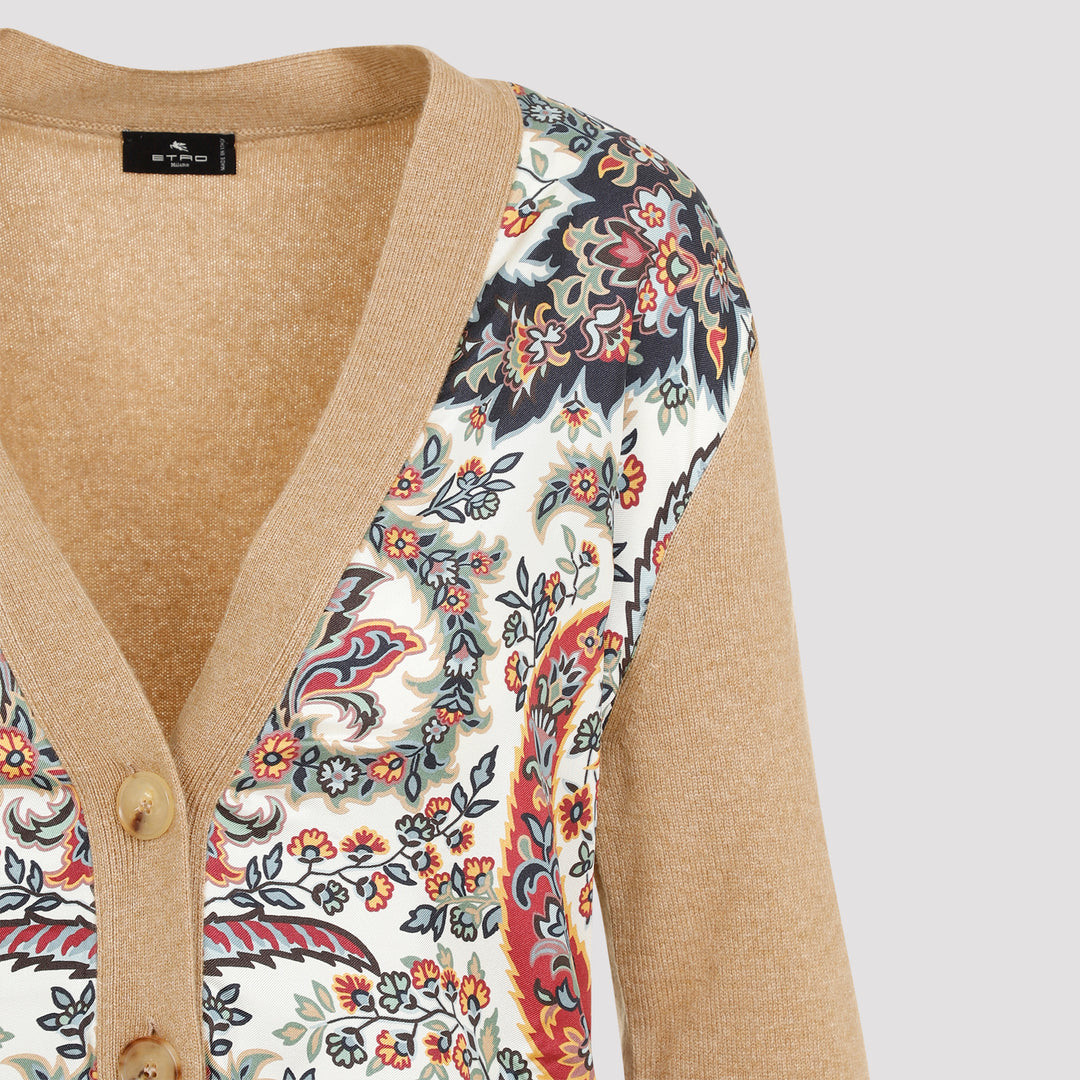 Etro Cardigan - Nude & Neutrals | 65626500ee88bac626a8296ab17c2583a3f791a5
