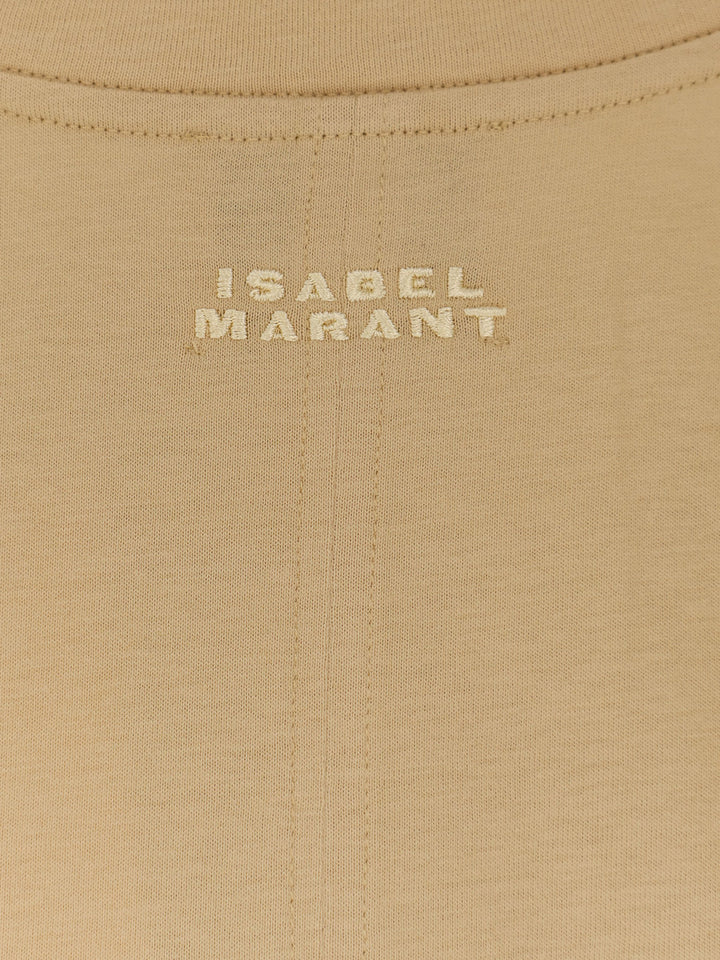 Isabel Marant T-shirts and Polos - Dusky Yellow | 107aacbcb3bd7d1fd3a4108a6188f6af7452eaeb
