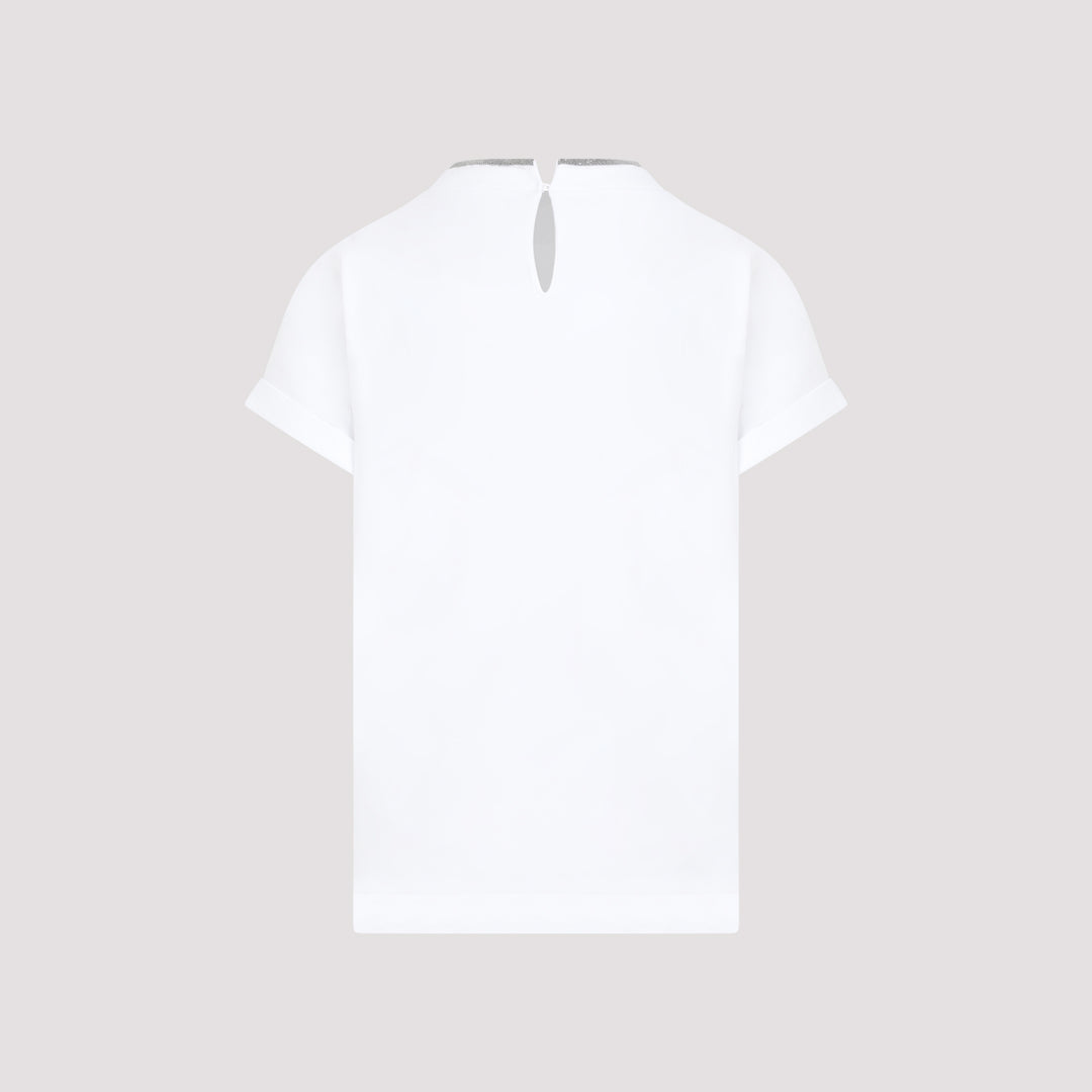 Brunello Cucinelli TSHIRT - Bianco | 32b84ebffb037c447fc0d6b69bcd46c1a7789bfa