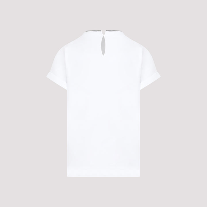 Brunello Cucinelli TSHIRT - Bianco | 32b84ebffb037c447fc0d6b69bcd46c1a7789bfa