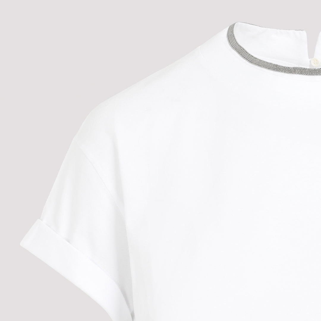 Brunello Cucinelli TSHIRT - Bianco | e5f649a6de4801efc897a372cb83b1413593b2b3