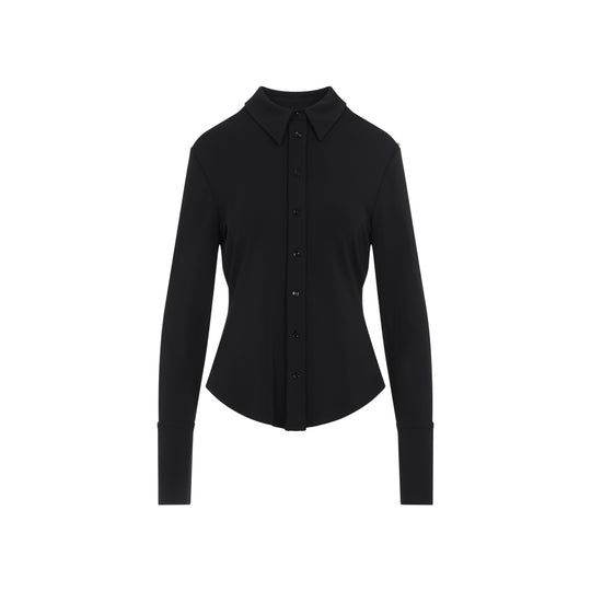Black Candido Viscose Shirt