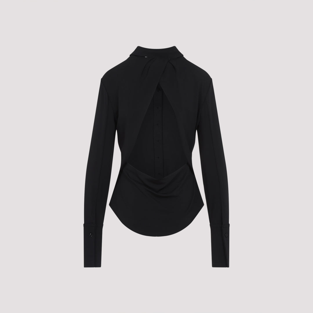 Sportmax Shirts - Nero | 470df0639bf6546bdf235ee2d9f1ba3087e7ccd1