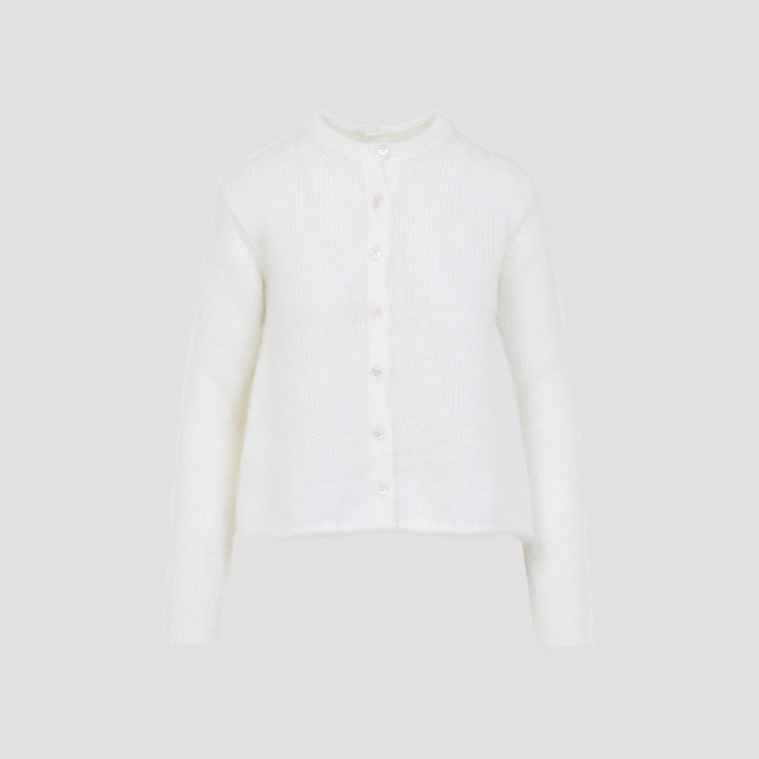 Loewe Cardigan - Bianco | 3b06bf4b1fdab3b97da5e6a3074d7713f9598f4f