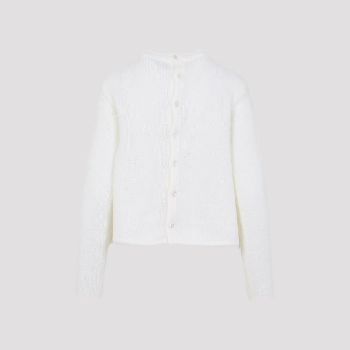 Loewe Cardigan - Bianco | 4abe2849a4f352a288d1b064a12f15ba1a1165b8