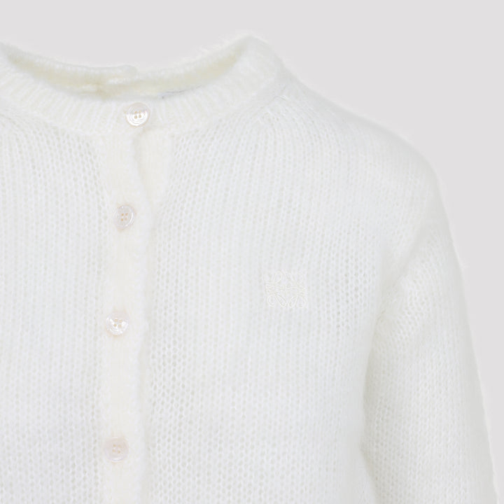 Loewe Cardigan - Bianco | d9fb78cfc95df96672ff3a632d710fafc61c95bc