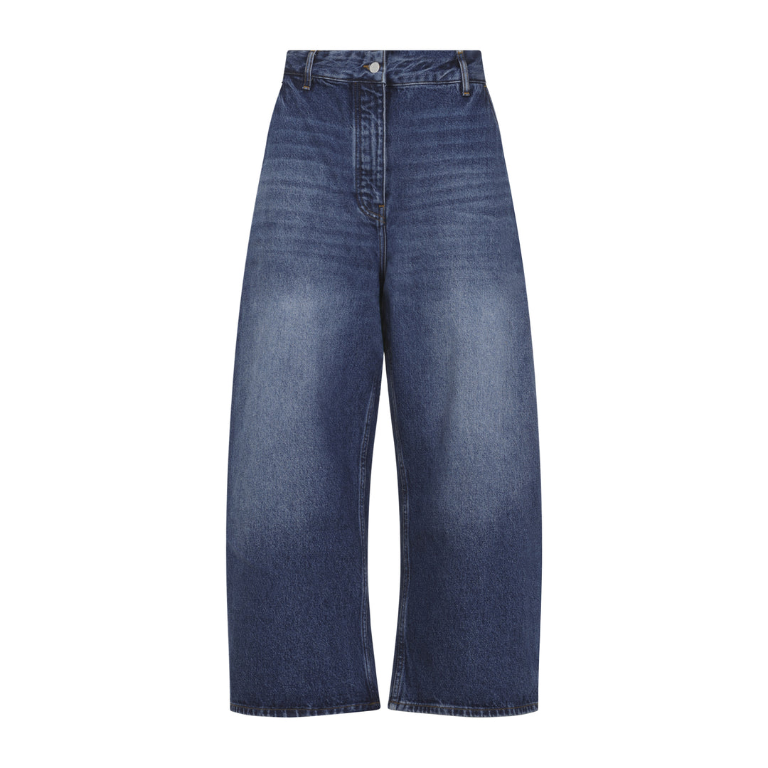 Studio Nicholson Wide leg - Blu | cefadc4cfdeb4136d849f1e4ac6f45622fe7abdf