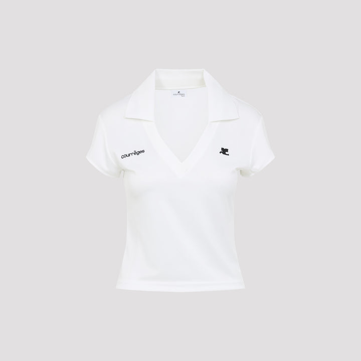 Courreges Polo - Bianco | aa1e9ee5b925df30f4962741597f1e3044828f42