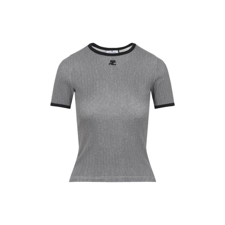 Courreges T-shirts - Nero | c8ae879484b3f4503b7b87117635c7845179da61