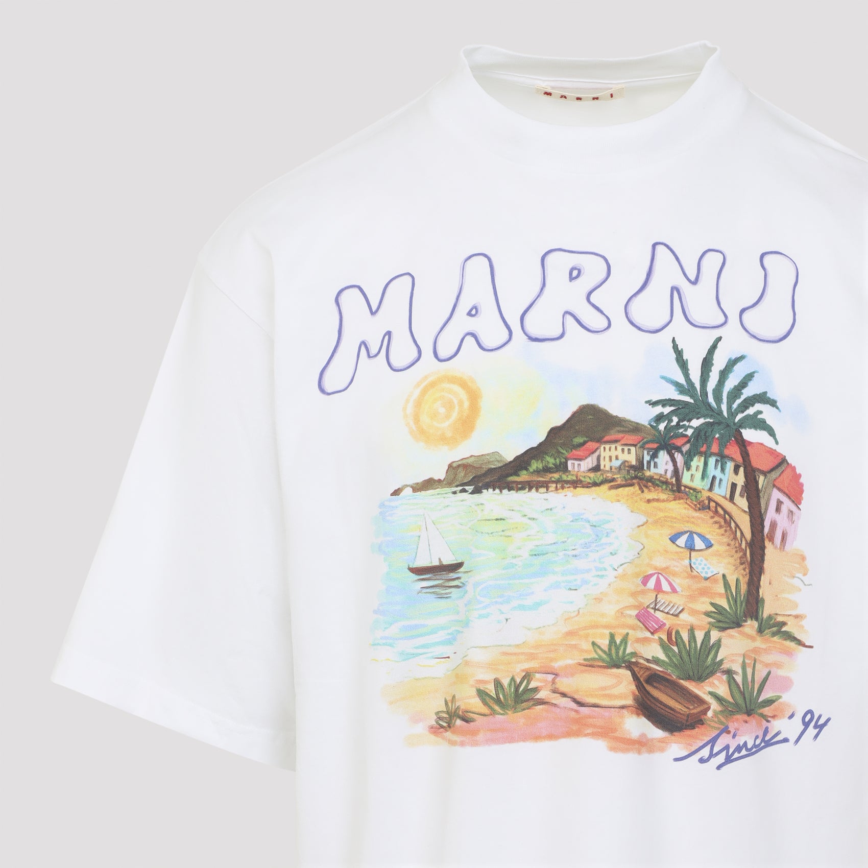 Marni T-shirts - Bianco | 9915a209c77bfecb4483a07b52060714d81767fb