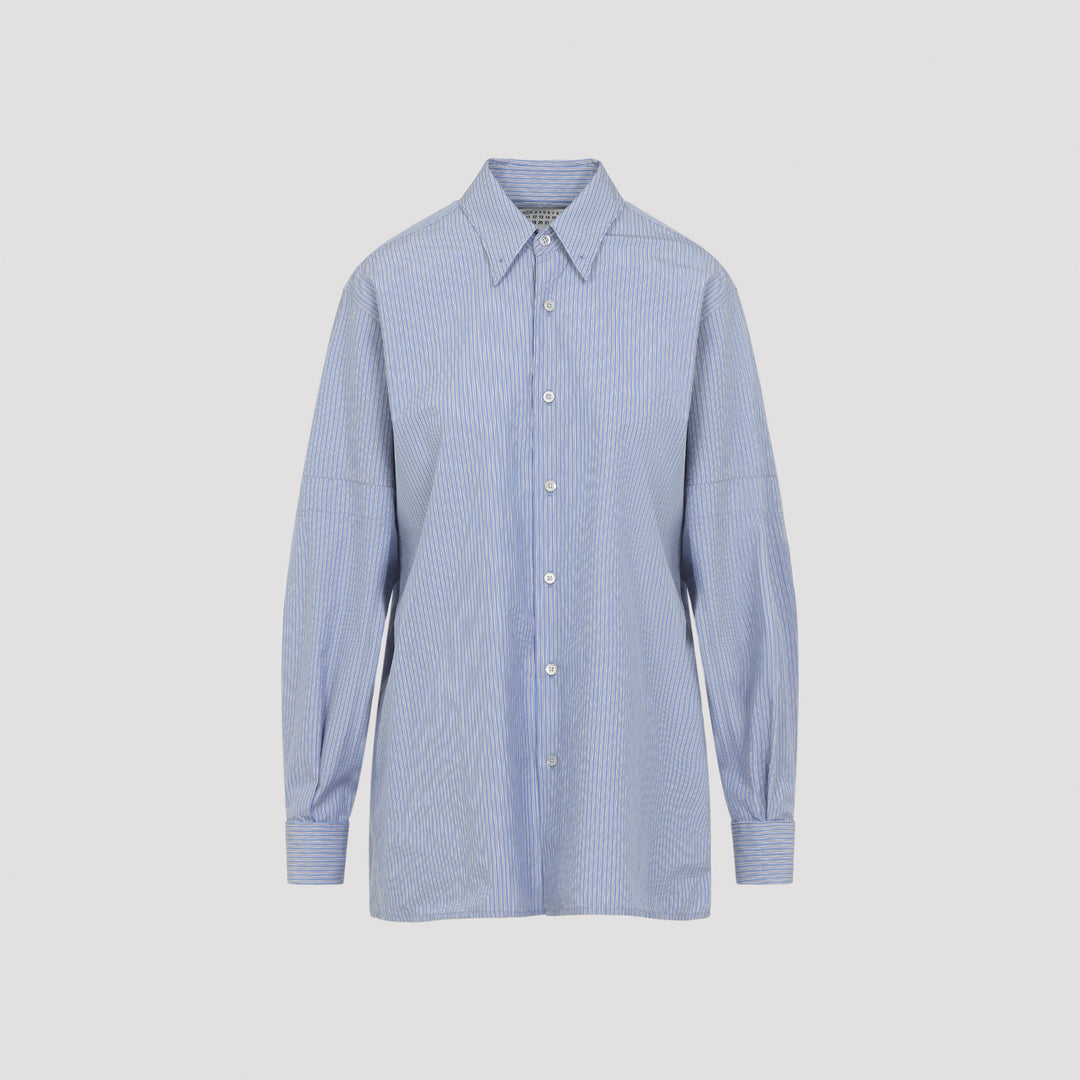 Maison Margiela Shirts - Blu | 6fcc4cebb0798d6586e1fc39418bc42b4fdc25a0