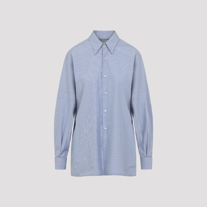 Maison Margiela Shirts - Blu | 6fcc4cebb0798d6586e1fc39418bc42b4fdc25a0