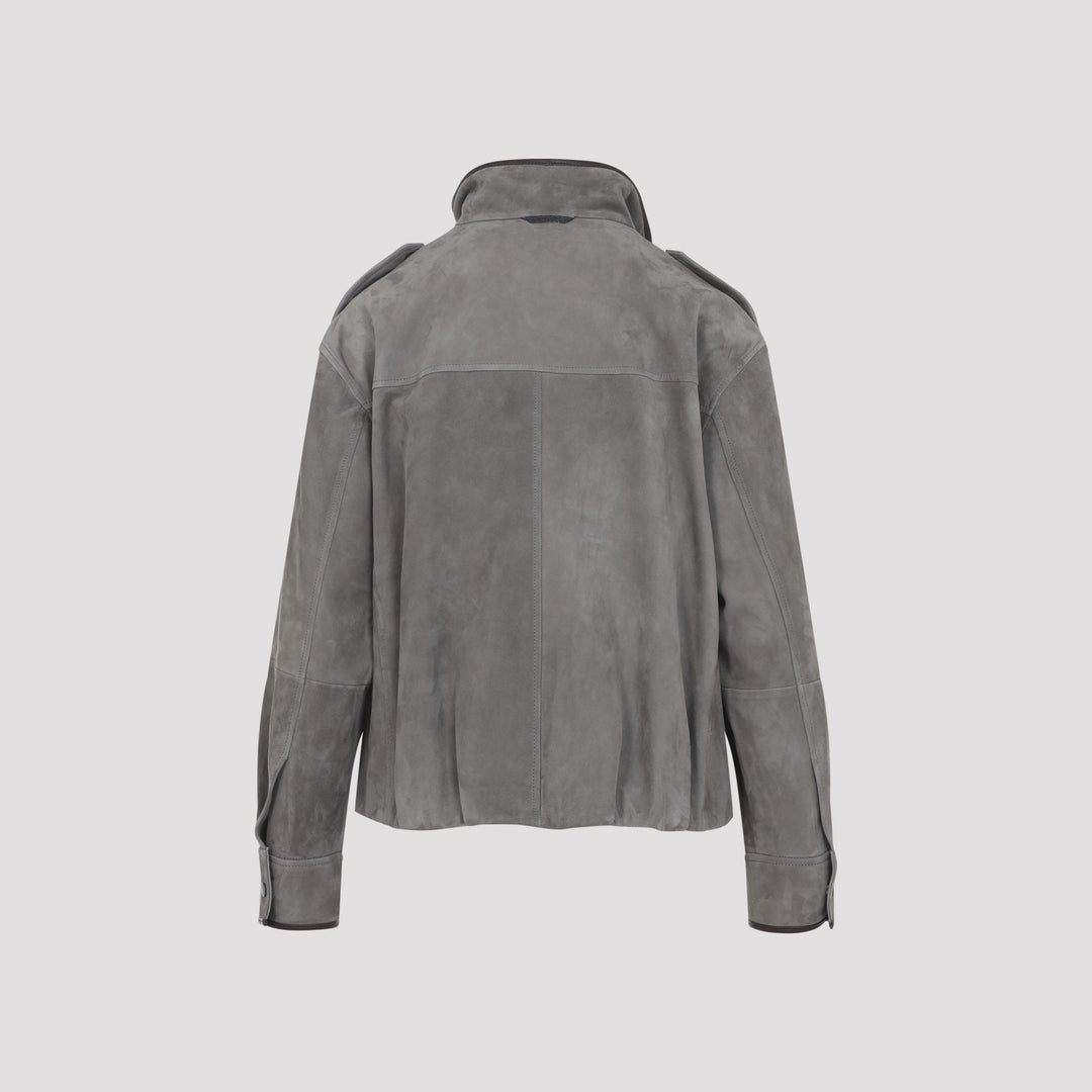 Brunello Cucinelli Giacche - Grey | 830eac6b71fbfc1f5b1c1578110ad86b47f57682