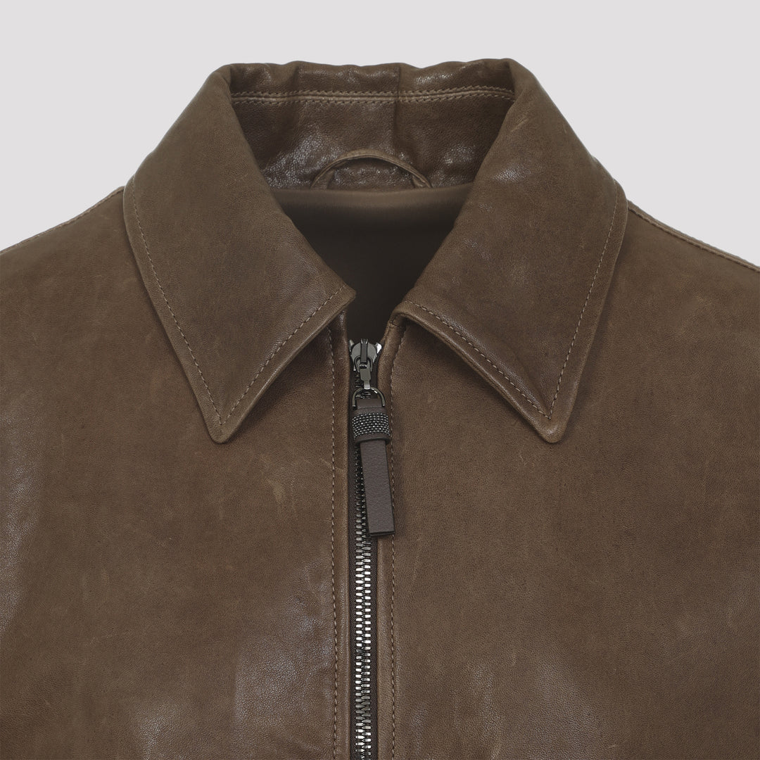 Brunello Cucinelli Giacche - Marrone | 40ee86449a1c581ee9a20e4fd546a8a2558bfd1e