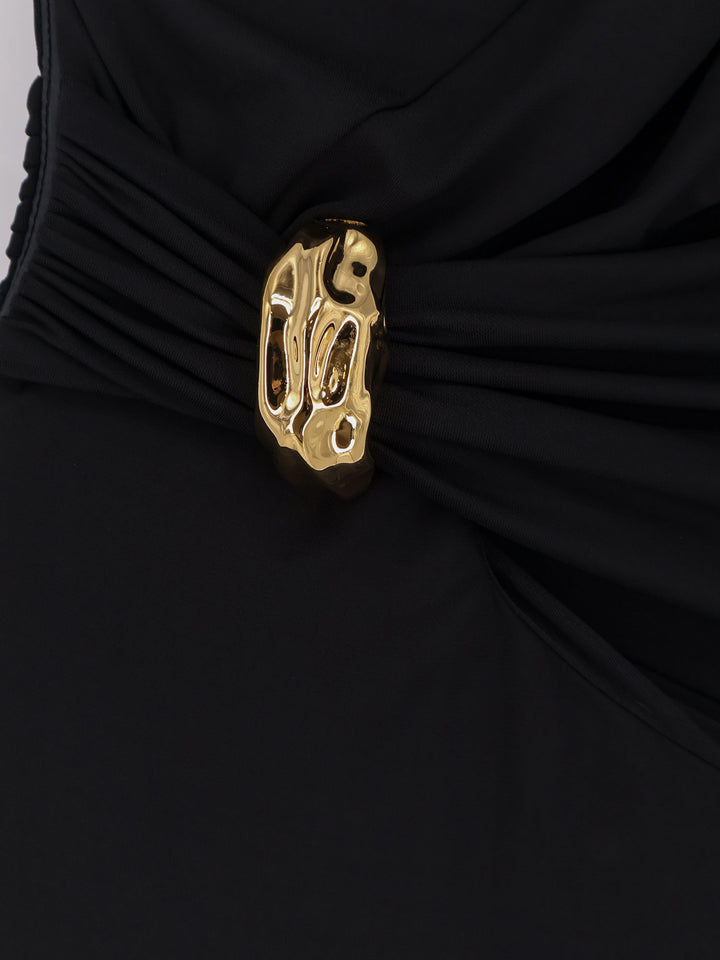 Elisabetta Franchi Dresses - Blacks and greys | 21980a8afbdba98c86c04fe0b4ef3aa4d9978807