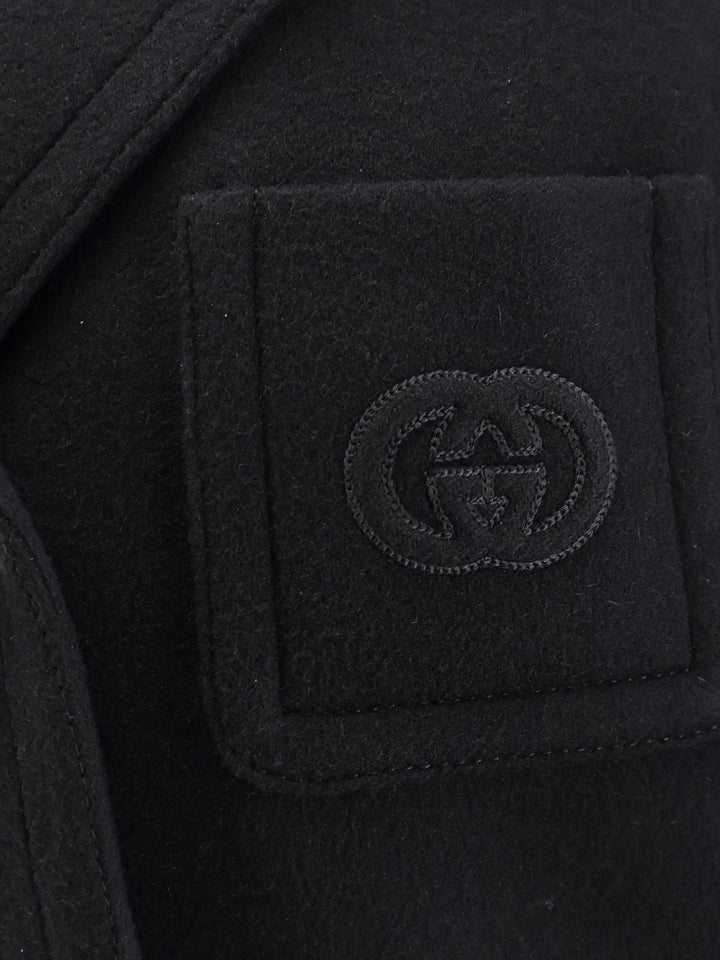 Gucci Coats - Nero | fa9cff3dcb745126c388ffddc51d374066cc7068