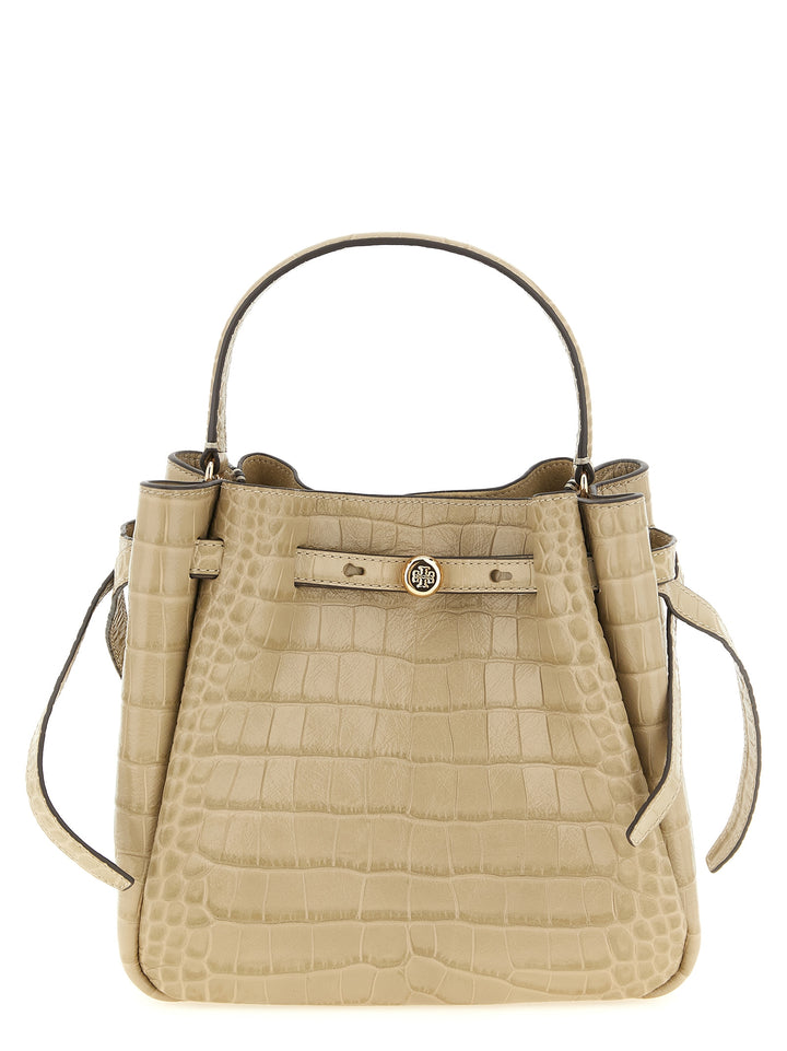 Tory Burch Romy Borse a Spalla e Tracolla - Beige | 567a47933295f6654a17d36f19091c1321ce3f87