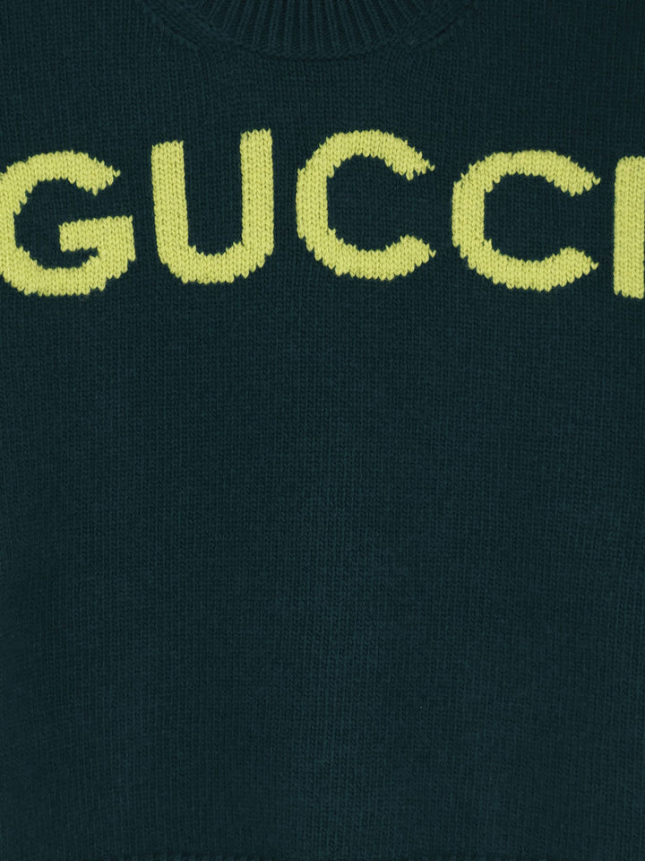 Gucci Sweaters - PINE GREEN | 1f36b4774ea1bc888b2ce50ddffd6914553aaa95