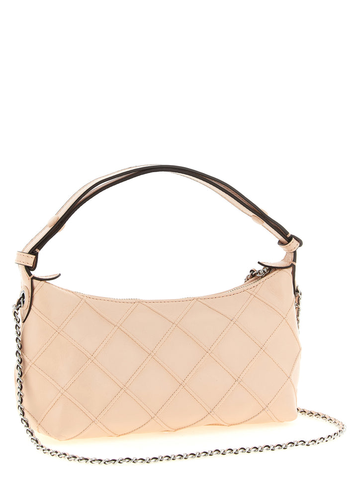 Tory Burch Fleming Clutch - Rosa | 00e66a39964c0bb7f2d4230dc50dcf5a9f7ada6c