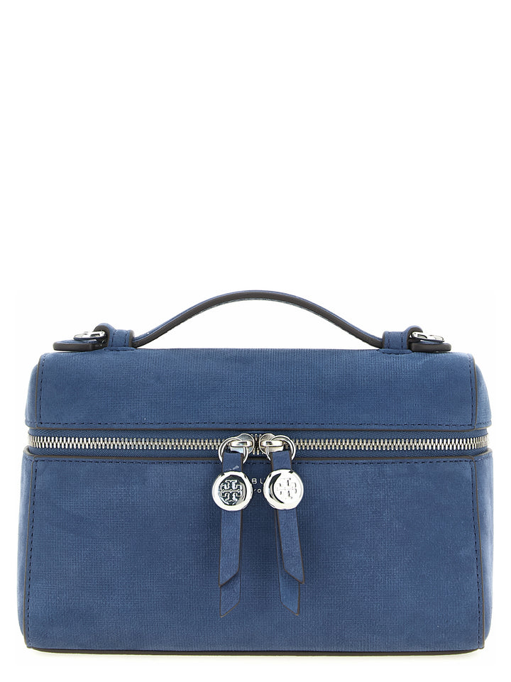Tory Burch Romy Slim Borse a Mano - Blu | 43102ec8a0a500adfb4ac9f0449051be6ed22928