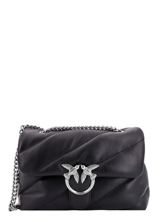 Matelassé Leather Shoulder Bag