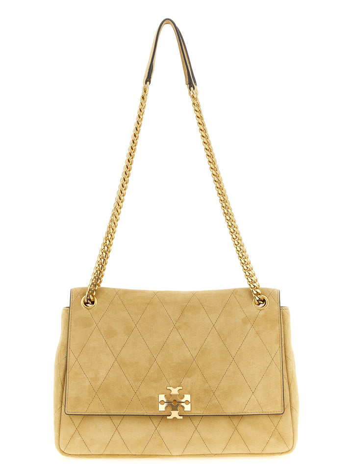 Tory Burch Charlie Borse a Spalla e Tracolla - Beige | 22ab032b7626605e52e8d38602a31a2aa1907b0f