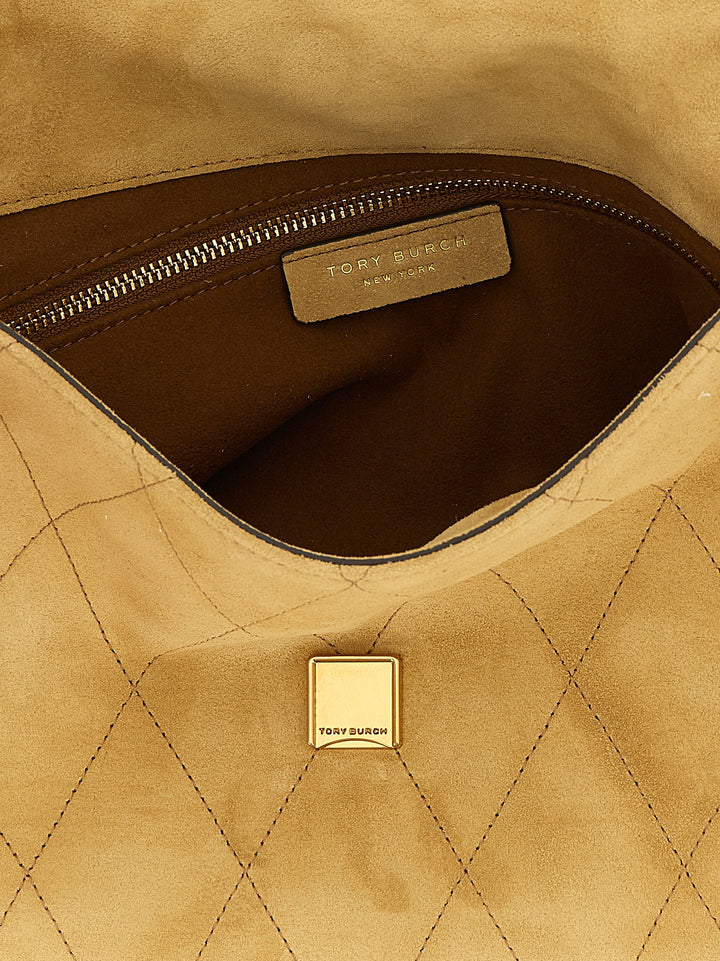 Tory Burch Charlie Borse a Spalla e Tracolla - Beige | d9a71a4de4b77a873692cd96f4055409ed8d8562